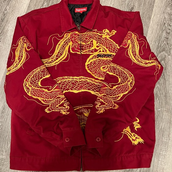 Supreme Dragon Work Jacket - Picture 2 of 6